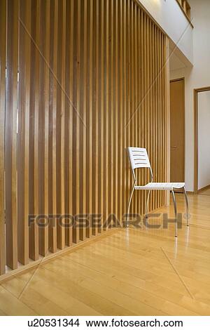 Chair in empty room View Large Photo Image Picture - Chair in empty room. Fotosearch