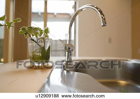 Stock Photo - Kitchen Sink. Fotosearch