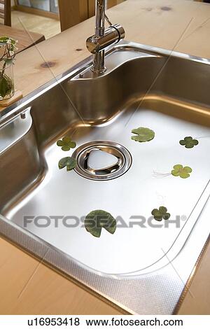 Kitchen Sink View Large Photo Image Stock Photo - Kitchen Sink. Fotosearch