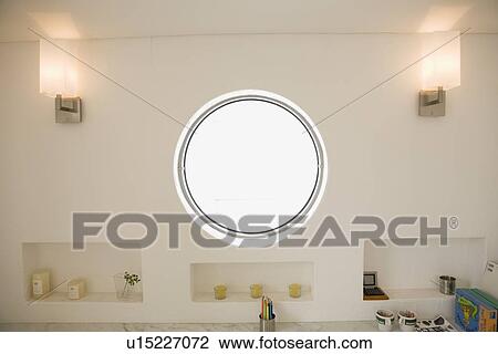 Stock Image - Round Window. Fotosearch