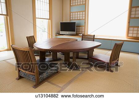 Stock Image - Tatami room. Fotosearch