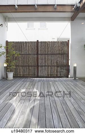 Stock Photo - Wooden deck. Fotosearch