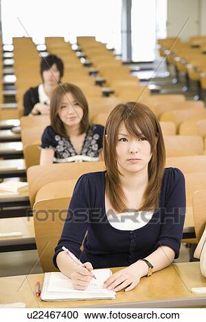College students studying in lecture room View Large Photo Image Stock Image - College students studying in lecture room. Fotosearch
