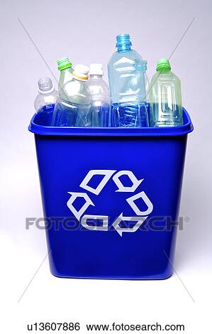 Close-up of a recycling bin with empty bottles View Large Photo Image Stock Photograph - Close-up of a recycling bin with empty bottles. Fotosearch