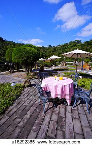 Beautiful scenery and outdoor space of modern style View Large Photo Image Stock Photography - Beautiful scenery and outdoor space of modern style. Fotosearch