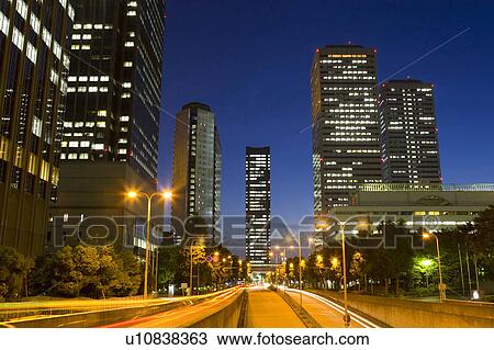 Stock Image - Osaka Business Park. Fotosearch
