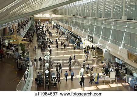 Stock Photo - Tokyo International Airport. Fotosearch