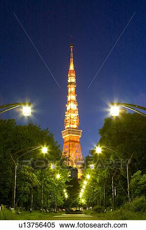 Stock Photography - Tokyo tower. Fotosearch
