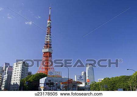 Stock Photography - Tokyo tower. Fotosearch