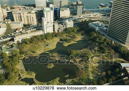 Stock Photo - Hamarikyu-teien. Fotosearch