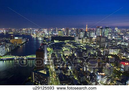 Stock Image - Shiodome. Fotosearch