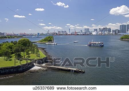 Tokyo bay View Large Photo Image Stock Photo - Tokyo bay. Fotosearch