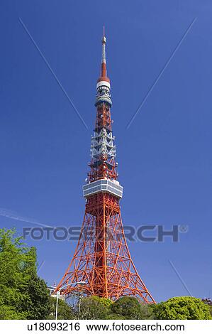 Stock Photograph - Tokyo tower. Fotosearch
