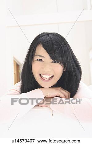 Portrait of Japanese woman View Large Photo Image Stock Photo - Portrait of Japanese woman. Fotosearch