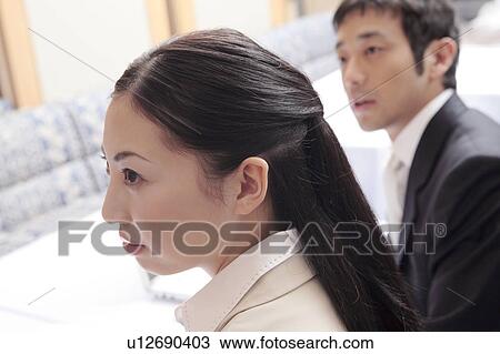 Stock Image - Scene of seminar. Fotosearch