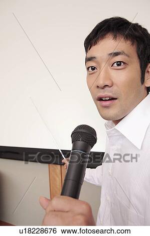 Stock Photograph - Scene of seminar. Fotosearch