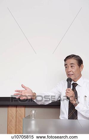 Stock Photography - Scene of seminar. Fotosearch