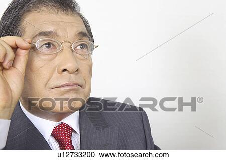 Stock Image - Japanese chief executive officer. Fotosearch