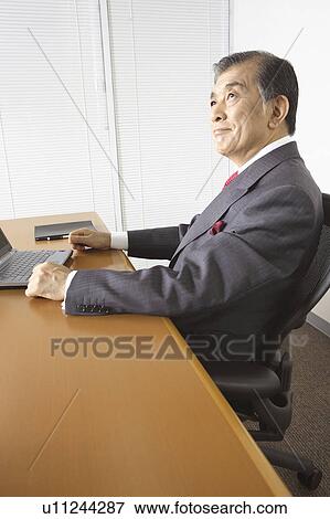Japanese chief executive officer View Large Photo Image Stock Photo - Japanese chief executive officer. Fotosearch