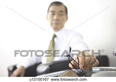 Stock Photo - Japanese chief executive officer. Fotosearch