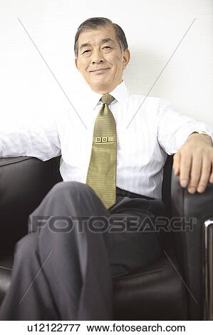 Stock Photo - Japanese chief executive officer. Fotosearch