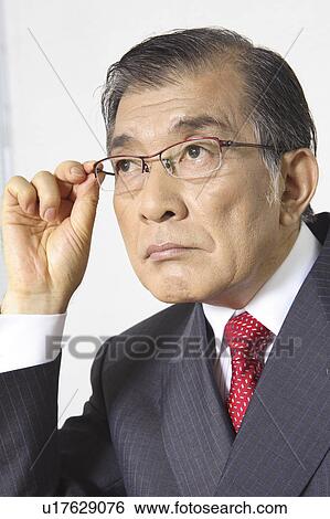 Stock Photograph - Japanese chief executive officer. Fotosearch