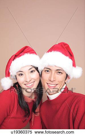 Stock Photography - Portrait of Japanese couple. Fotosearch