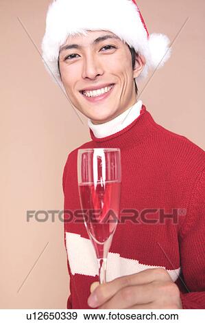 Stock Photo - Portrait of Japanese man. Fotosearch