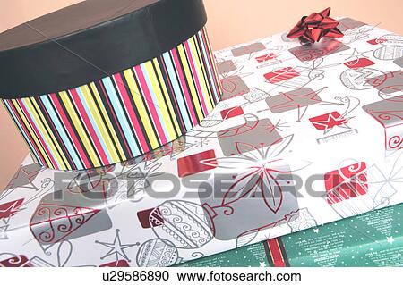 Stock Image - Present. Fotosearch