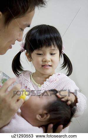 Baby drinking milk View Large Photo Image Stock Image - Baby drinking milk. Fotosearch