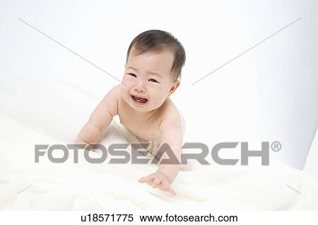 Crying baby View Large Photo Image Stock Photography - Crying baby. Fotosearch