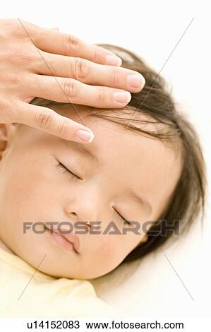 Sleeping baby View Large Photo Image Stock Image - Sleeping baby. Fotosearch