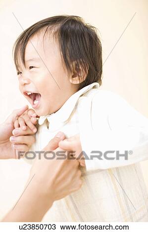 Smiling baby View Large Photo Image Stock Image - Smiling baby. Fotosearch