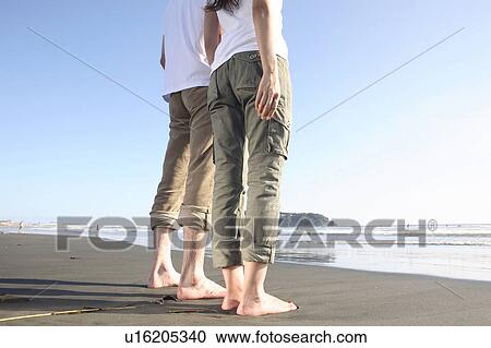 Stock Image - Japanese couple in Enoshima. Fotosearch