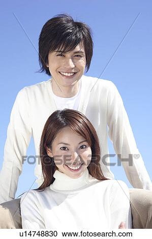 Japanese couple in Enoshima View Large Photo Image Stock Image - Japanese couple in Enoshima. Fotosearch