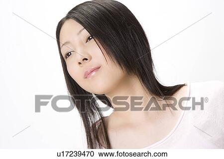 Portrait of Japanese woman View Large Photo Image Stock Image - Portrait of Japanese woman. Fotosearch