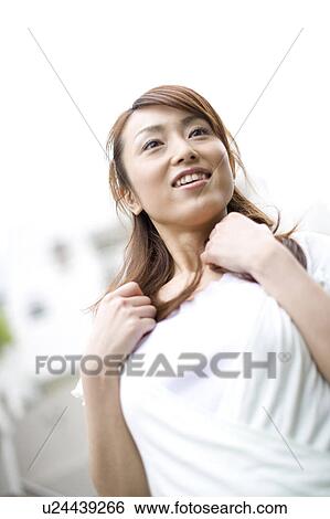 Portrait of Japanese woman View Large Photo Image Stock Photograph - Portrait of Japanese woman. Fotosearch