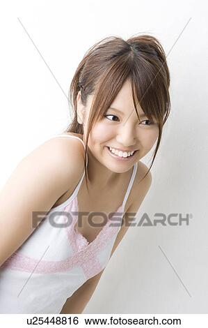 Portrait of Japanese woman View Large Photo Image Stock Photograph - Portrait of Japanese woman. Fotosearch