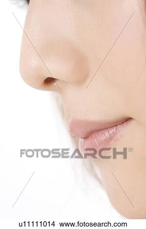 Woman's lip View Large Photo Image Picture - Woman's lip. Fotosearch
