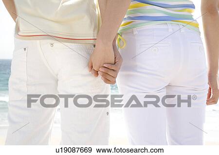 Stock Photo - Back figure of Japanese couple. Fotosearch