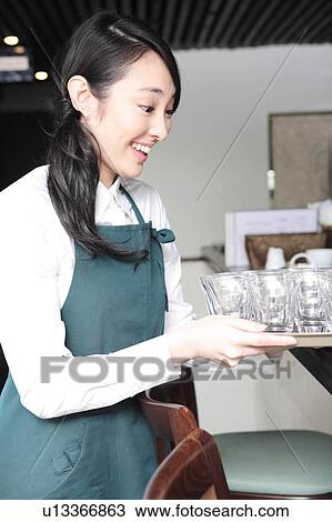 Waitress View Large Photo Image Stock Image - Waitress. Fotosearch