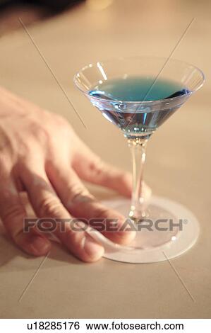 Stock Photograph - Cocktail glass. Fotosearch