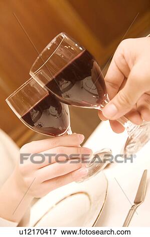Stock Photo - Red wine. Fotosearch