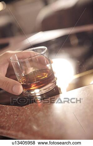 Whiskey glass View Large Photo Image Stock Photo - Whiskey glass. Fotosearch