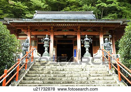 Japanese temple View Large Photo Image Stock Photo - Japanese temple. Fotosearch