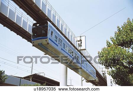 Monorail View Large Photo Image Stock Photography - Monorail. Fotosearch