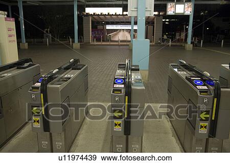 Stock Photo - Wicket of train. Fotosearch
