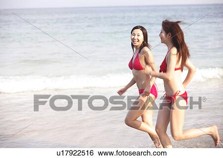 Stock Photograph - Women in swimsuit. Fotosearch