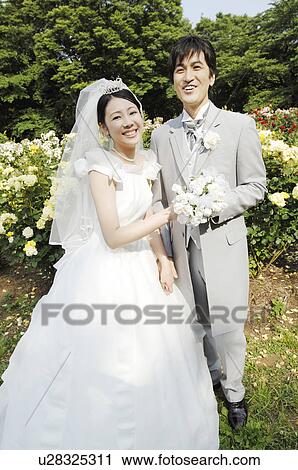 Bridal couple View Large Photo Image Stock Image - Bridal couple. Fotosearch