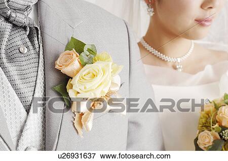 Stock Photo - Bridal couple. Fotosearch